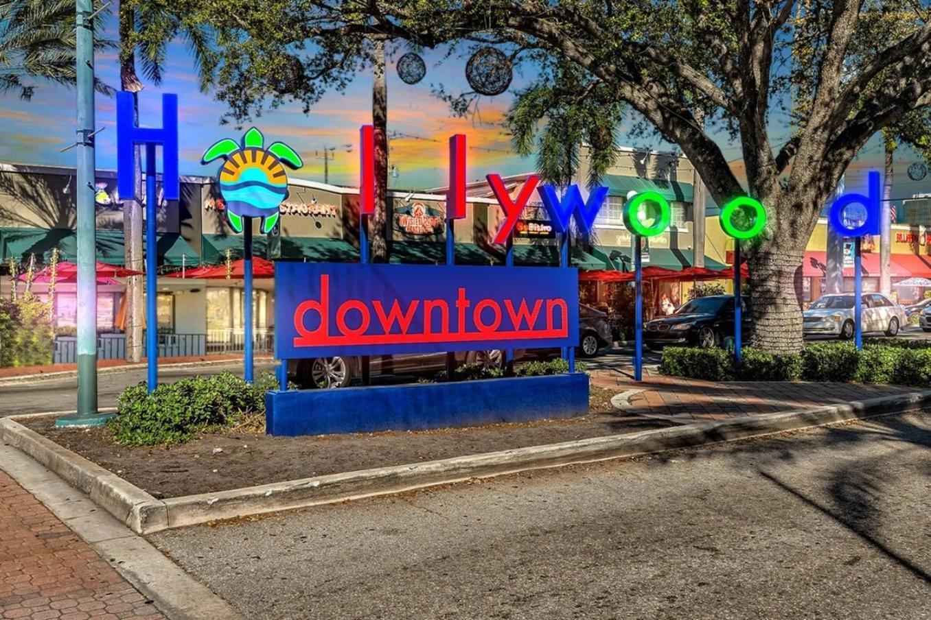 New Stylish 2 Bdrm Mins To Beach & Aventura Mall Hallandale Beach Extérieur photo